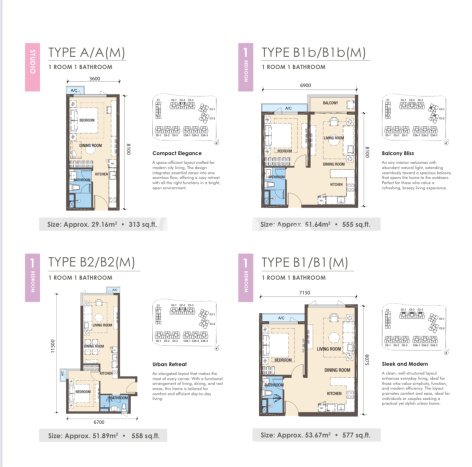 FOR SALE Hunian Apartemen Luxury di 12 Woodlands Square, Tower 1 dengan 2 Kamar Tidur & Luas 77m2 FOR SALE Hunian Apartemen Luxury di 12 Woodlands Square, Tower 1 dengan 2 Kamar Tidur & Luas 77m2