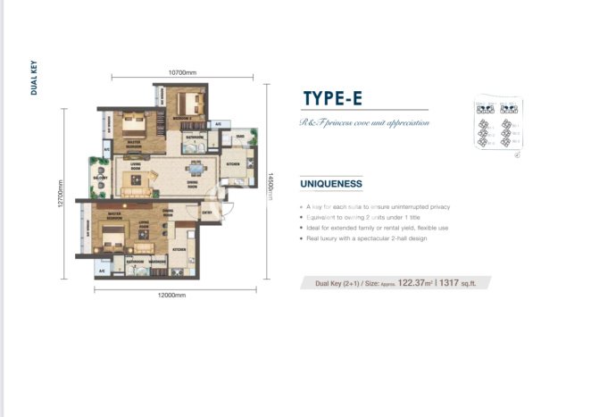 Apartemen Prestisius Dijual di 12 Woodlands Square, Tower 1 Luas 123m2 Apartemen Prestisius Dijual di 12 Woodlands Square, Tower 1 Luas 123m2