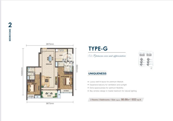 Apartemen Prestisius Dijual di 12 Woodlands Square, Tower 1 Luas 123m2 Apartemen Prestisius Dijual di 12 Woodlands Square, Tower 1 Luas 123m2