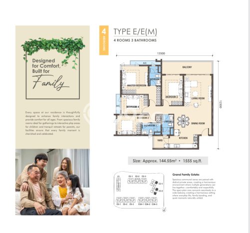 FOR SALE Hunian Apartemen Luxury di 12 Woodlands Square, Tower 1 dengan 2 Kamar Tidur & Luas 77m2 FOR SALE Hunian Apartemen Luxury di 12 Woodlands Square, Tower 1 dengan 2 Kamar Tidur & Luas 77m2