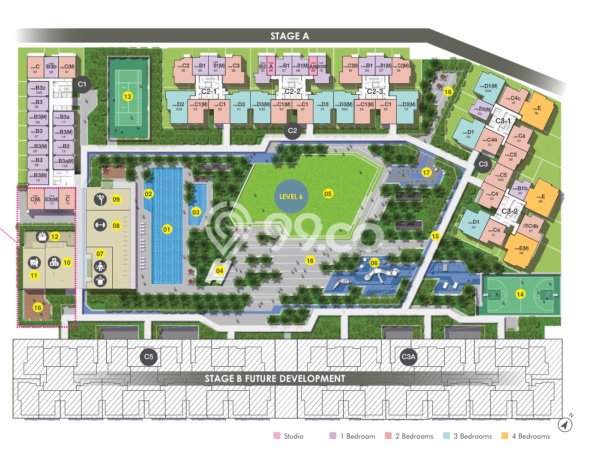 FOR SALE Hunian Apartemen Luxury di 12 Woodlands Square, Tower 1 dengan 2 Kamar Tidur & Luas 77m2 FOR SALE Hunian Apartemen Luxury di 12 Woodlands Square, Tower 1 dengan 2 Kamar Tidur & Luas 77m2