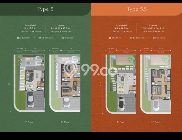 Jual Rumah Favorit Siap Huni LB 89m2 di Lippo Cikarang, Cikarang Jual Rumah Favorit Siap Huni LB 89m2 di Lippo Cikarang, Cikarang