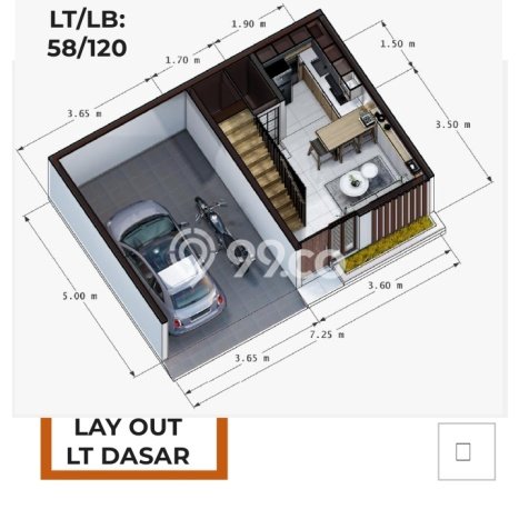 Rumah Modern Cantik 3 KT Bisa Langsung Pindah di Cilandak Rumah Modern Cantik 3 KT Bisa Langsung Pindah di Cilandak