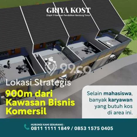 Dijual Kost Strategis di Cileunyi, Bandung 8 KT, 8 KM, Luas Bangunan 100m2 Dijual Kost Strategis di Cileunyi, Bandung 8 KT, 8 KM, Luas Bangunan 100m2