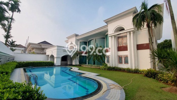 Rumah Elit LB 1217m2 Siap Pakai Desain Elegan di Pondok Indah, Jakarta Selatan Rumah Elit LB 1217m2 Siap Pakai Desain Elegan di Pondok Indah, Jakarta Selatan