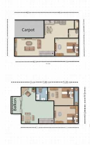 Rumah Modern 3 Kamar LT 48m2 di Cibubur Rumah Modern 3 Kamar LT 48m2 di Cibubur