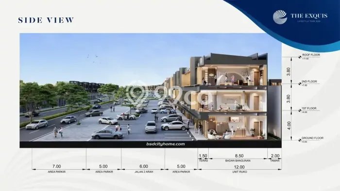 Ruko Dijual di BSD LT 56m2, LB 133m2 Solusi Investasi Cerdas Ruko Dijual di BSD LT 56m2, LB 133m2 Solusi Investasi Cerdas