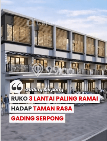 Paling Diincar! Ruko Dijual di Alam Sutera Harga Kompetitif Paling Diincar! Ruko Dijual di Alam Sutera Harga Kompetitif
