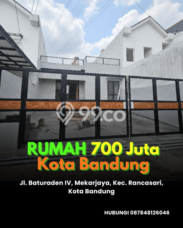 Rumah Modern 2 Kamar LT 103m2 di Buah Batu Rumah Modern 2 Kamar LT 103m2 di Buah Batu