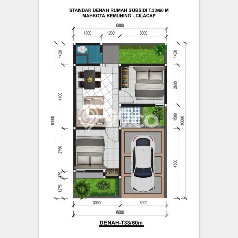 Jual Rumah Harga Miring Jeruklegi Punya 2 KT & LT 60m2 Jual Rumah Harga Miring Jeruklegi Punya 2 KT & LT 60m2