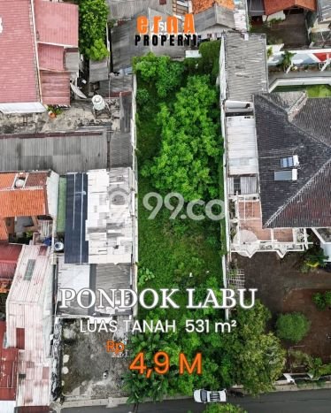 Tanah Kavling Dijual di Pondok Labu, Jakarta Selatan dengan Luas Tanah 531m2 Tanah Kavling Dijual di Pondok Labu, Jakarta Selatan dengan Luas Tanah 531m2