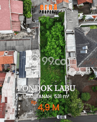Tanah Kavling Dijual di Pondok Labu, Jakarta Selatan dengan Luas Tanah 531m2 Tanah Kavling Dijual di Pondok Labu, Jakarta Selatan dengan Luas Tanah 531m2