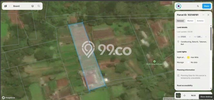 Tanah Kavling Dijual di Tabanan dengan Spesifikasi 1800m2 Tanah Kavling Dijual di Tabanan dengan Spesifikasi 1800m2