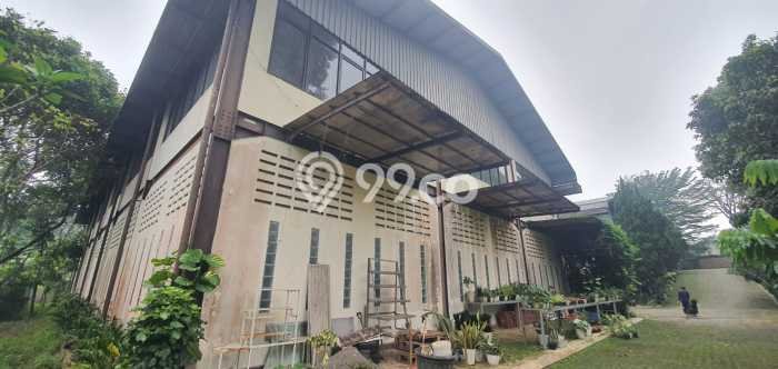 Unit Gudang Dijual di Bogor LT 5400m2 & LB 2500m2 Unit Gudang Dijual di Bogor LT 5400m2 & LB 2500m2