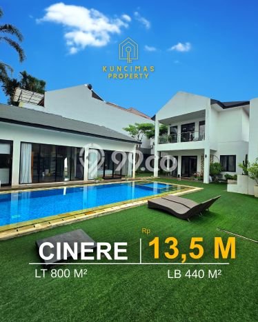 Rumah Mewah Dijual LT 800m2 di Cinere, Depok Rumah Mewah Dijual LT 800m2 di Cinere, Depok