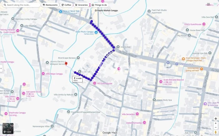 Dijual Tanah Lokasi Kerobokan, Badung Seluas 4550m2 Dijual Tanah Lokasi Kerobokan, Badung Seluas 4550m2