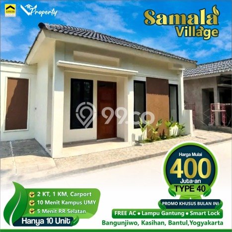 Jual Rumah Murah Meriah Kasihan Punya 2 KT & LT 76m2 Jual Rumah Murah Meriah Kasihan Punya 2 KT & LT 76m2