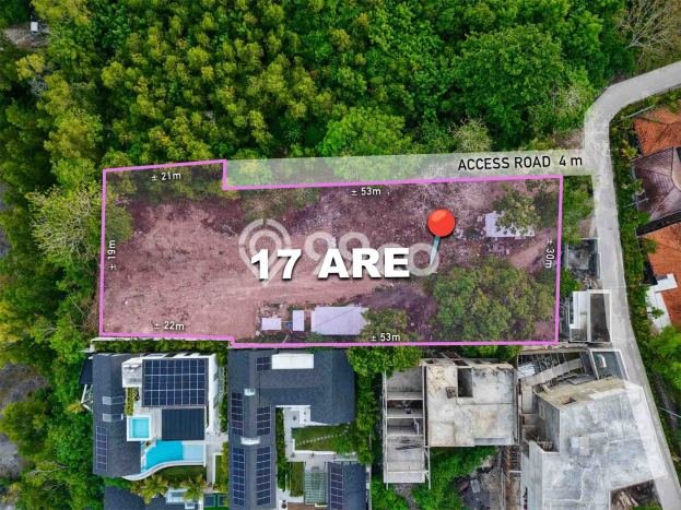 Lahan Disewakan Lokasi Pecatu Badung Luas 1700m2 Lahan Disewakan Lokasi Pecatu Badung Luas 1700m2
