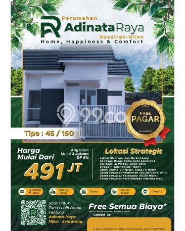 Rumah Minimalis Favorit Siap Huni Area Mijen LT 150m2 Rumah Minimalis Favorit Siap Huni Area Mijen LT 150m2