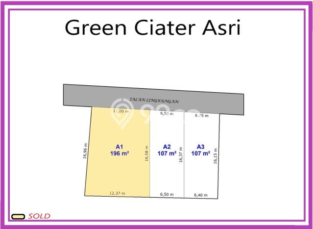 Tanah Dijual Area Strategis di Ciater Tangerang 107m2 Tanah Dijual Area Strategis di Ciater Tangerang 107m2