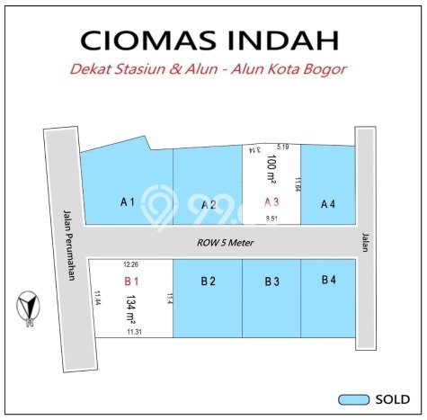 Tanah Dijual Lokasi Ciomas Bogor SHM Tanah Dijual Lokasi Ciomas Bogor SHM