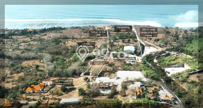 Tanah Dijual di Badung Seluas 2500m2 Strategis Tanah Dijual di Badung Seluas 2500m2 Strategis