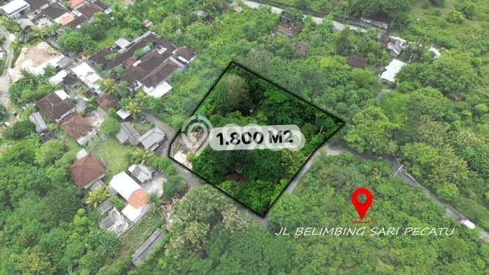 Tanah Disewa Strategis di Badung Luas 1800m2 Tanah Disewa Strategis di Badung Luas 1800m2