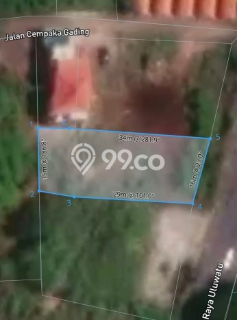 Kavling Tanah untuk Dijual di uluwatu, Badung, Luas 635m2 Kavling Tanah untuk Dijual di uluwatu, Badung, Luas 635m2