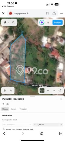 Tanah Kavling Dijual di Badung dengan Spesifikasi 4880m2 Tanah Kavling Dijual di Badung dengan Spesifikasi 4880m2