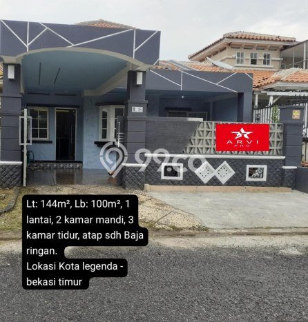 Hunian Cantik Minimalis Lb 100m2 di Bekasi Timur, Bekasi Hunian Cantik Minimalis Lb 100m2 di Bekasi Timur, Bekasi