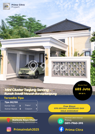 Rumah Modern Cantik 3 KT Siap Huni di Tanjung Senang Rumah Modern Cantik 3 KT Siap Huni di Tanjung Senang