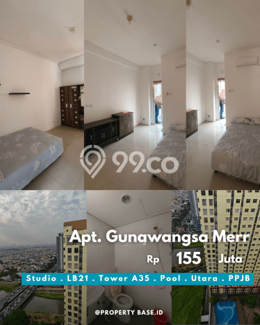 Hunian Apartemen 1 KT 1 KM Dijual di Sukolilo Surabaya, Luas 21m2 Hunian Apartemen 1 KT 1 KM Dijual di Sukolilo Surabaya, Luas 21m2