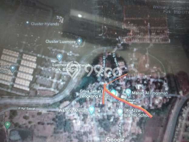 Tanah Dijual Area Strategis di BSD City Tangerang 208m2 Tanah Dijual Area Strategis di BSD City Tangerang 208m2