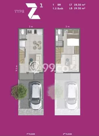 Rumah Minimalis Dijual di Makassar 2 Kamar dengan LT 50m2 Rumah Minimalis Dijual di Makassar 2 Kamar dengan LT 50m2