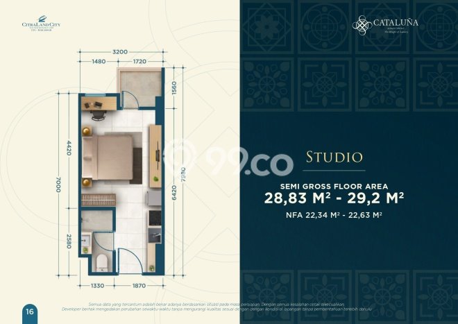 Hunian Apartemen Bagus di Makassar 3 Kamar Tidur Hunian Apartemen Bagus di Makassar 3 Kamar Tidur