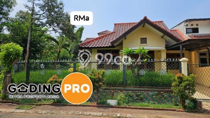 Rumah Luas Asri 2 KT Siap Pakai di Cibubur Depok Rumah Luas Asri 2 KT Siap Pakai di Cibubur Depok