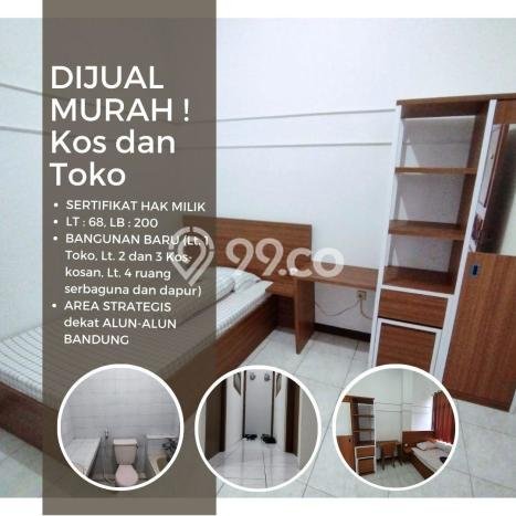 Aset Investasi! Kost Dijual di Regol, Bandung, 6 KT, 2 KM, Luas 200m2 Aset Investasi! Kost Dijual di Regol, Bandung, 6 KT, 2 KM, Luas 200m2