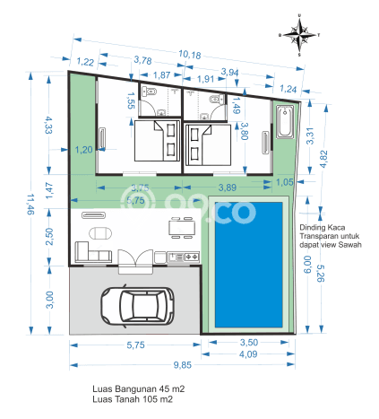 KESEMPATAN EMAS! Vila Kawasan , Luas 100m2m², Kawasan Berkembang dengan prospek naik KESEMPATAN EMAS! Vila Kawasan , Luas 100m2m², Kawasan Berkembang dengan prospek naik