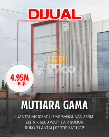 Unit Ruko Dijual di Semarang LT 105m2 & LB 335m2 Unit Ruko Dijual di Semarang LT 105m2 & LB 335m2