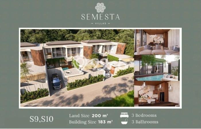 Vila di Kuta Selatan, Dimensi 200m2m², Lingkungan Asri untuk tempat tinggal Vila di Kuta Selatan, Dimensi 200m2m², Lingkungan Asri untuk tempat tinggal