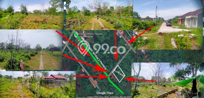 Untuk Dijual Tanah di Pontianak Selatan Pontianak Luas 371m2 SHM Untuk Dijual Tanah di Pontianak Selatan Pontianak Luas 371m2 SHM