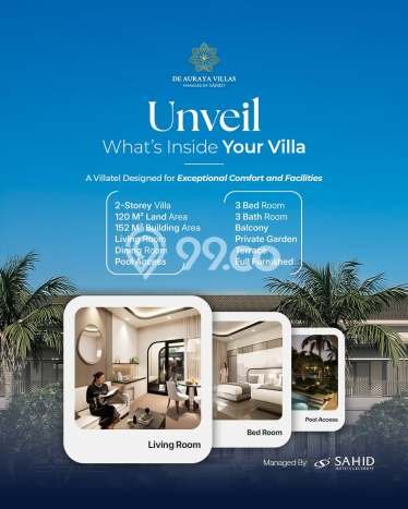 HOT DEAL! Vila di Cijulang, Area 120m2m², Area Prima HOT DEAL! Vila di Cijulang, Area 120m2m², Area Prima