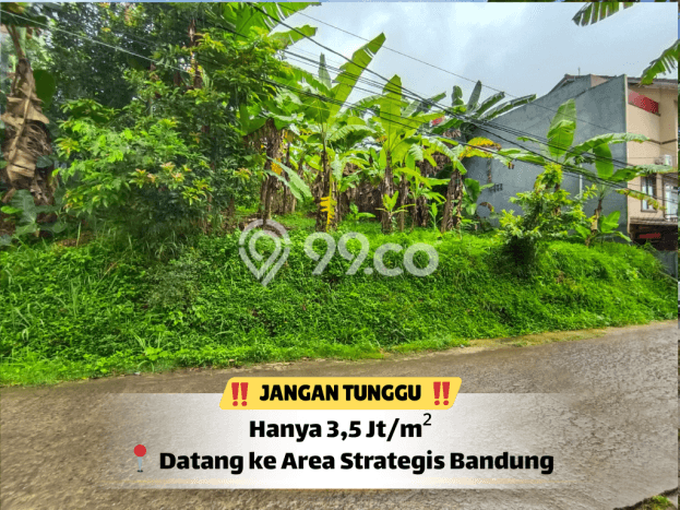 Tanah Siap Bangun Dijual di Bandung Punya Luas 134m2 Tanah Siap Bangun Dijual di Bandung Punya Luas 134m2
