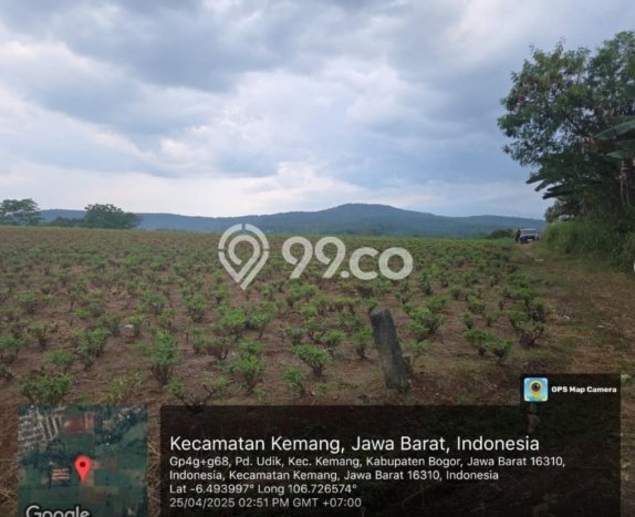 Lahan Dijual Lokasi Kemang, Bogor dengan Luas Tanah 3082m2 dan Status - Lahan Dijual Lokasi Kemang, Bogor dengan Luas Tanah 3082m2 dan Status -