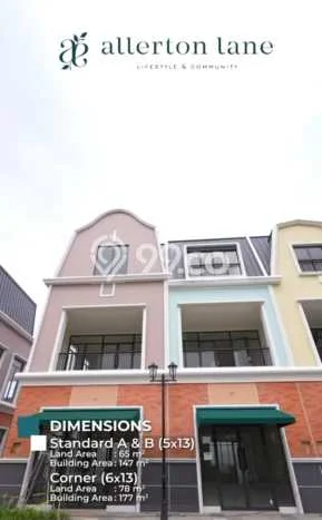 Ruko untuk Disewa di Pusat Tangerang Selatan Luas Bangunan 177m2 Ruko untuk Disewa di Pusat Tangerang Selatan Luas Bangunan 177m2