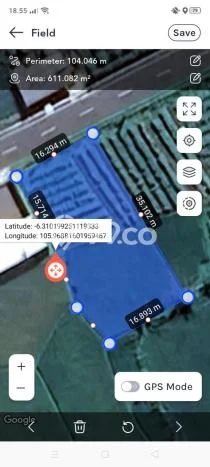 Lahan Strategis di Pandeglang Dijual dengan Luas 606m2 Lahan Strategis di Pandeglang Dijual dengan Luas 606m2