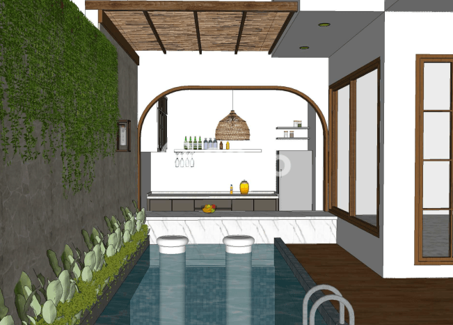 Rumah Elit Modern Tanpa Renovasi di Jimbaran Badung Rumah Elit Modern Tanpa Renovasi di Jimbaran Badung