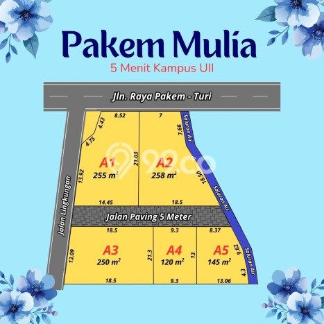 Tanah Strategis Dijual di Pakem Sleman 255m2 Tanah Strategis Dijual di Pakem Sleman 255m2