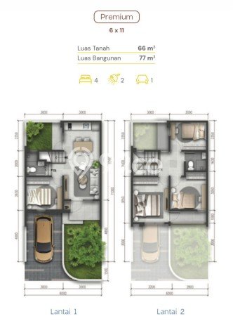 Rumah sewa siap pakai 4 Kamar Tidur di Summarecon Crown Gading, Bekasi Rumah sewa siap pakai 4 Kamar Tidur di Summarecon Crown Gading, Bekasi