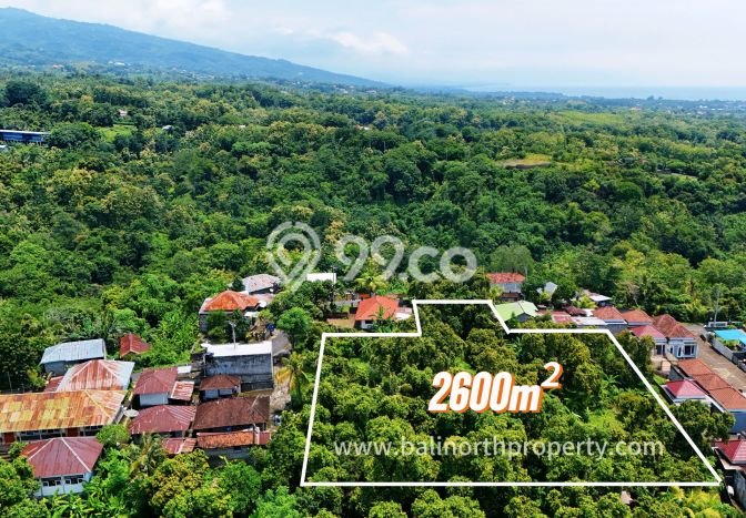 Lahan untuk Dijual Lokasi Buleleng, Buleleng Luas 2600m2 SHM Lahan untuk Dijual Lokasi Buleleng, Buleleng Luas 2600m2 SHM